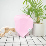 Bamboo Bandana Bib in Pink Tint - Aaria Tees Aaria Tees