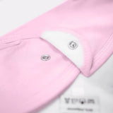 Bamboo Bandana Bib in Pink Tint - Aaria Tees Aaria Tees