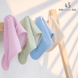 Bamboo Bandana Bib in Pink Tint - Aaria Tees Aaria Tees