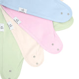 Bamboo Bandana Bib in Pink Tint - Aaria Tees Aaria Tees