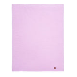 Classic Knit Cotton Baby Blanket in Lilac - Aaria Tees Aaria Tees