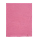 Classic Knit Cotton Baby Blanket in Rose Pink - Aaria Tees Aaria Tees