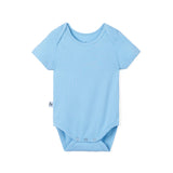 Bamboo Baby Bodysuit in Blue Bell - Aaria Tees Aaria Tees