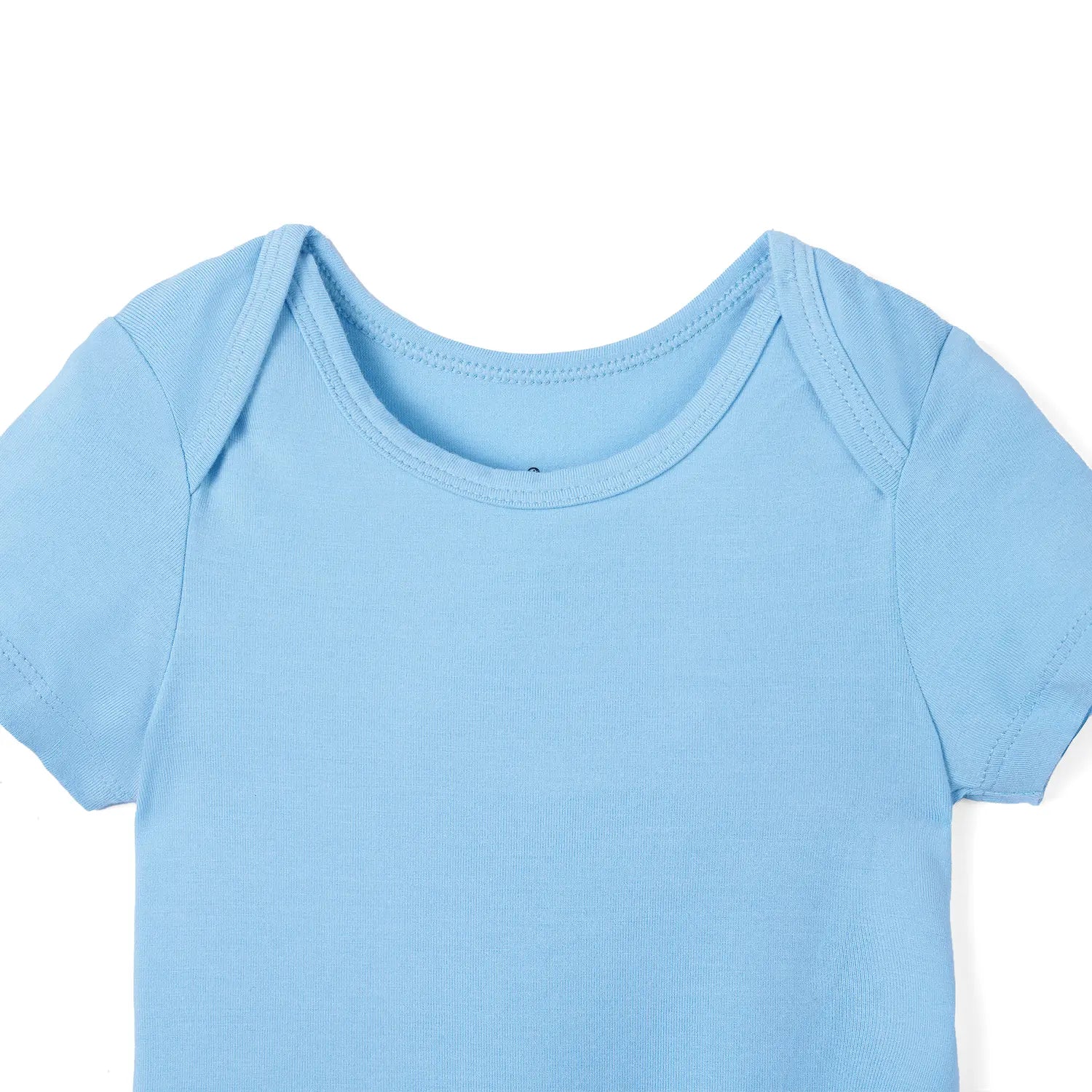 Bamboo Baby Bodysuit in Blue Bell - Aaria Tees Aaria Tees
