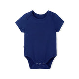 Bamboo Baby Bodysuit in Blue Depths - Aaria Tees Aaria Tees