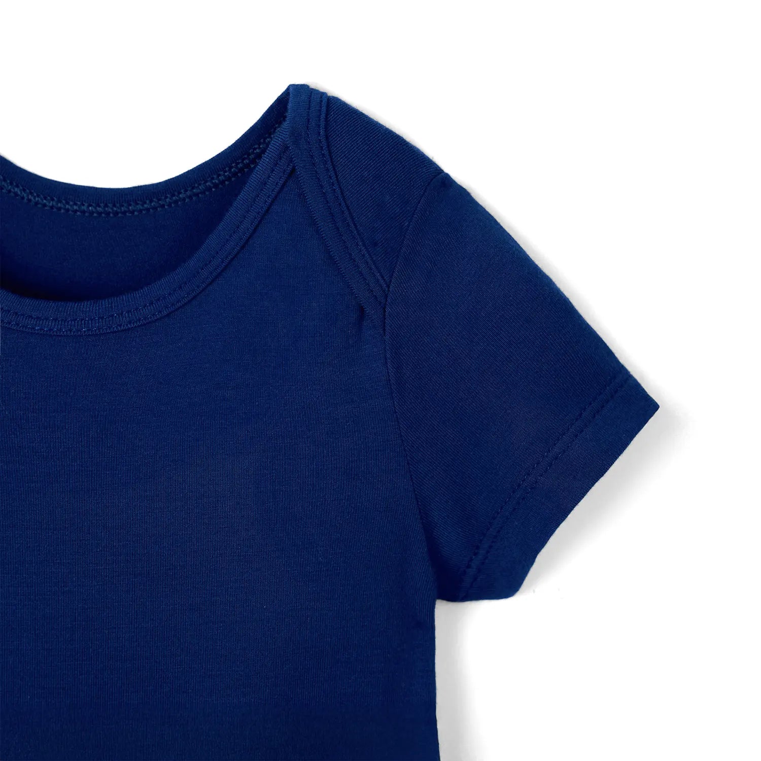 Bamboo Baby Bodysuit in Blue Depths - Aaria Tees Aaria Tees