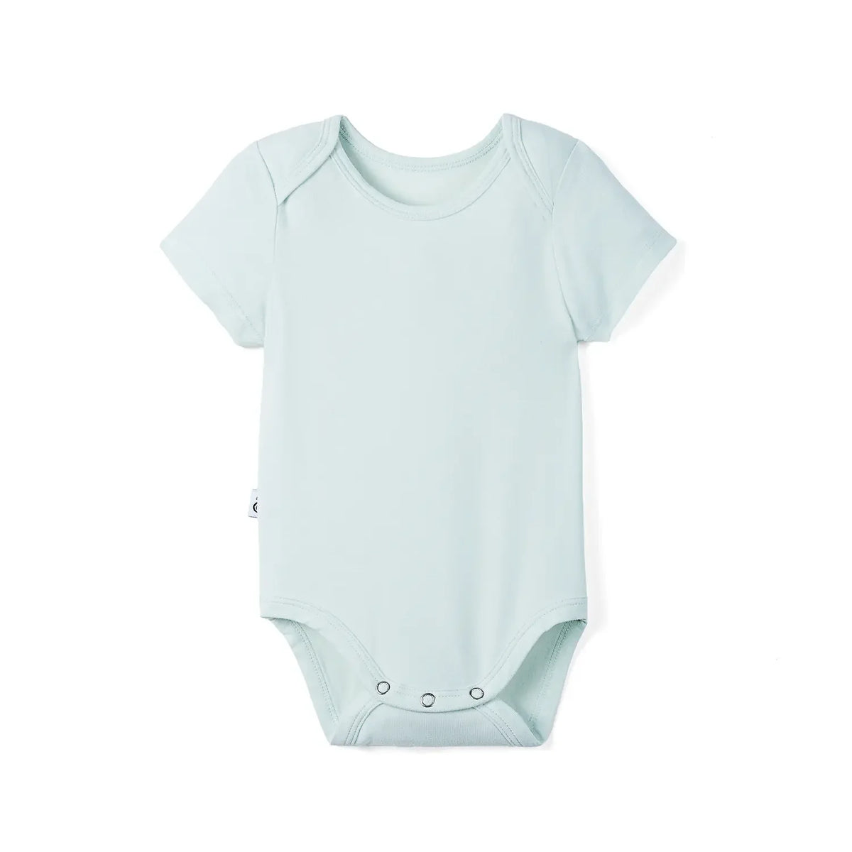 Bamboo Baby Bodysuit in Mint - Aaria Tees