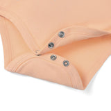 Bamboo Baby Bodysuit in Peach Fuzz - Aaria Tees Aaria Tees