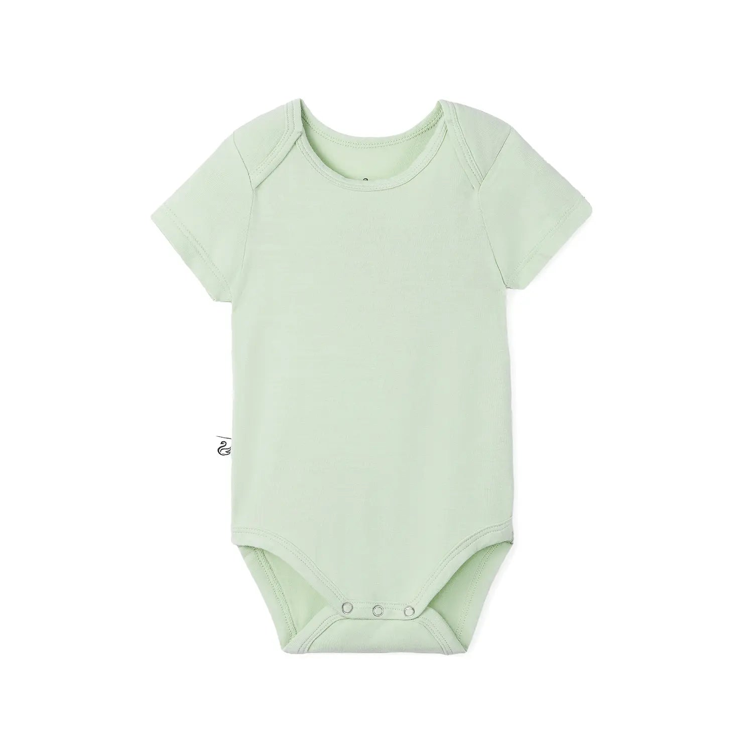 Bamboo Baby Bodysuit in Sage Green - Aaria Tees Aaria Tees