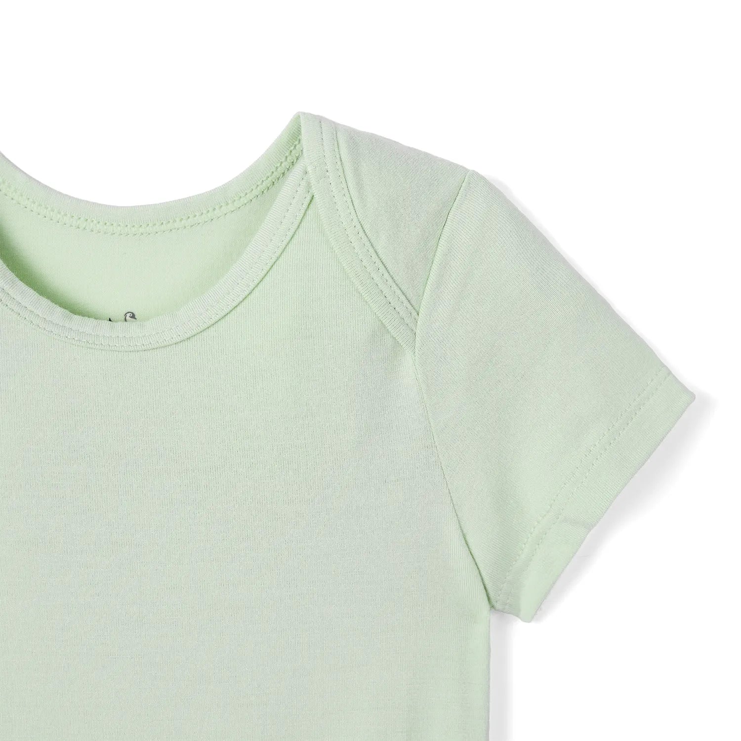 Bamboo Baby Bodysuit in Sage Green - Aaria Tees Aaria Tees