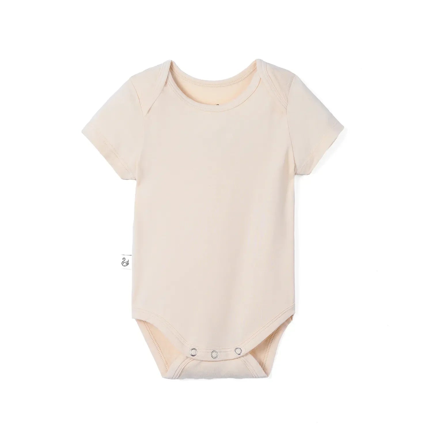 Bamboo Baby Bodysuit in Sand - Aaria Tees Aaria Tees