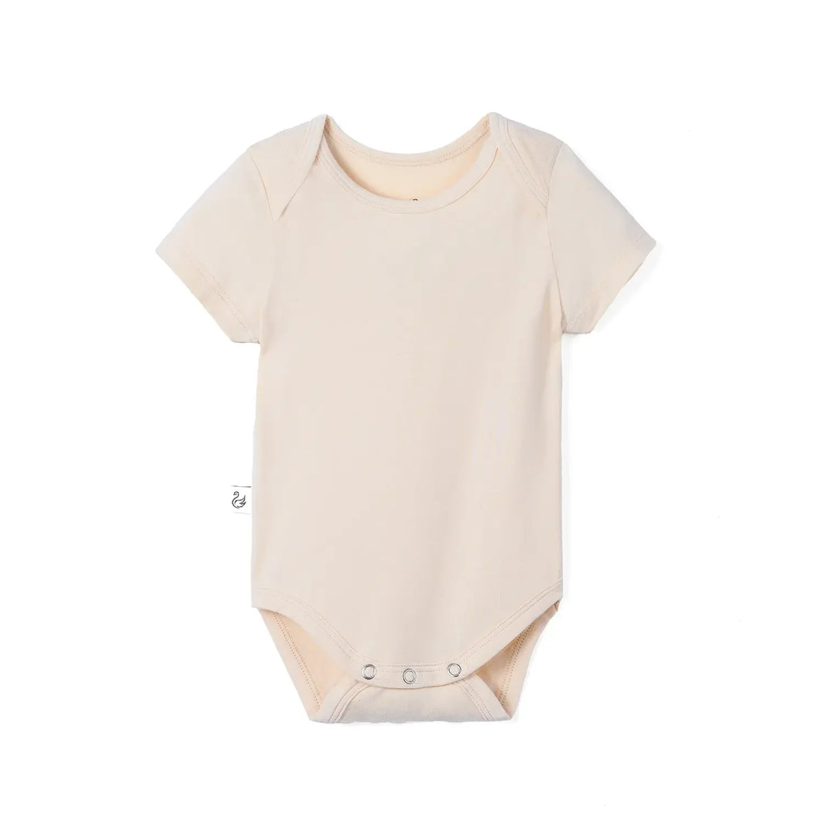 Bamboo Baby Bodysuit in Sand - Aaria Tees