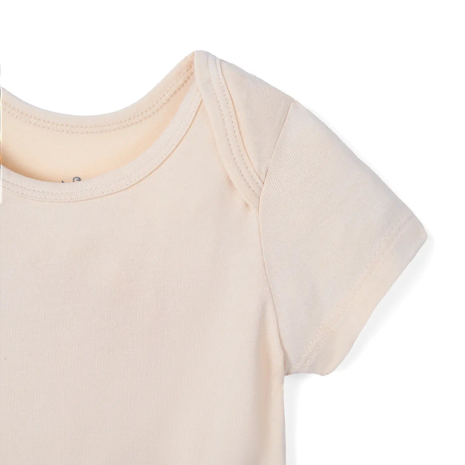 Bamboo Baby Bodysuit in Sand - Aaria Tees Aaria Tees