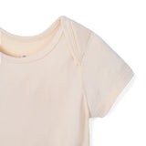 Bamboo Baby Bodysuit in Sand - Aaria Tees Aaria Tees