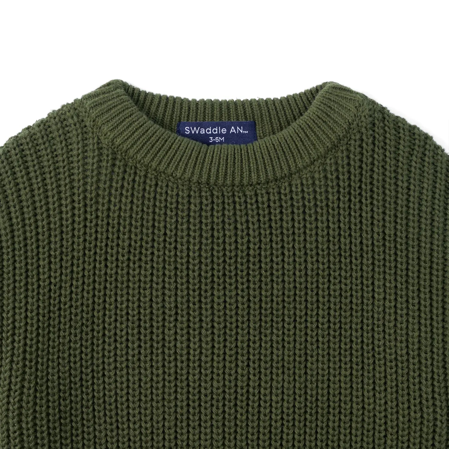 Classic Chunky Knit Baby Romper in Forest Green - Aaria Tees Aaria Tees