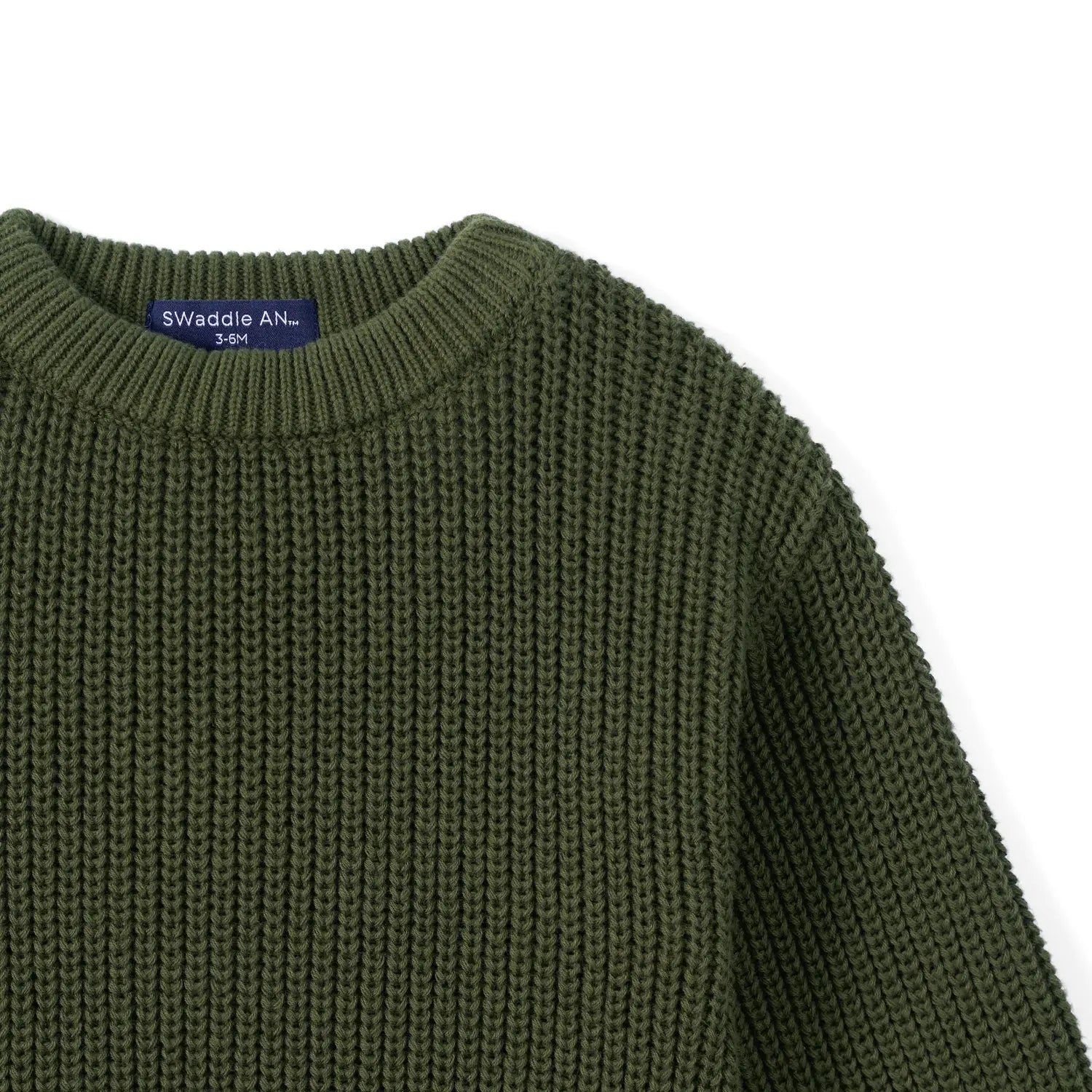 Classic Chunky Knit Baby Romper in Forest Green - Aaria Tees Aaria Tees