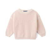 Classic Knit Baby Sweater in Beige - Aaria Tees Aaria Tees