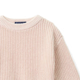 Classic Knit Baby Sweater in Beige - Aaria Tees Aaria Tees