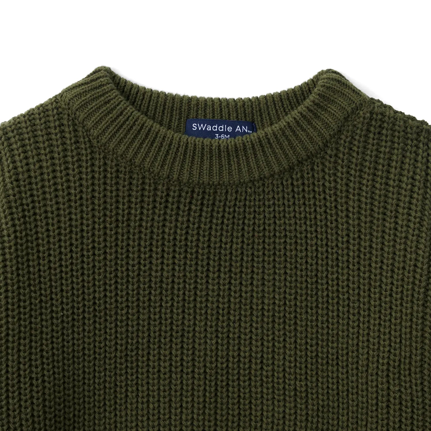Classic Knit Baby Sweater in Forest Green - Aaria Tees Aaria Tees