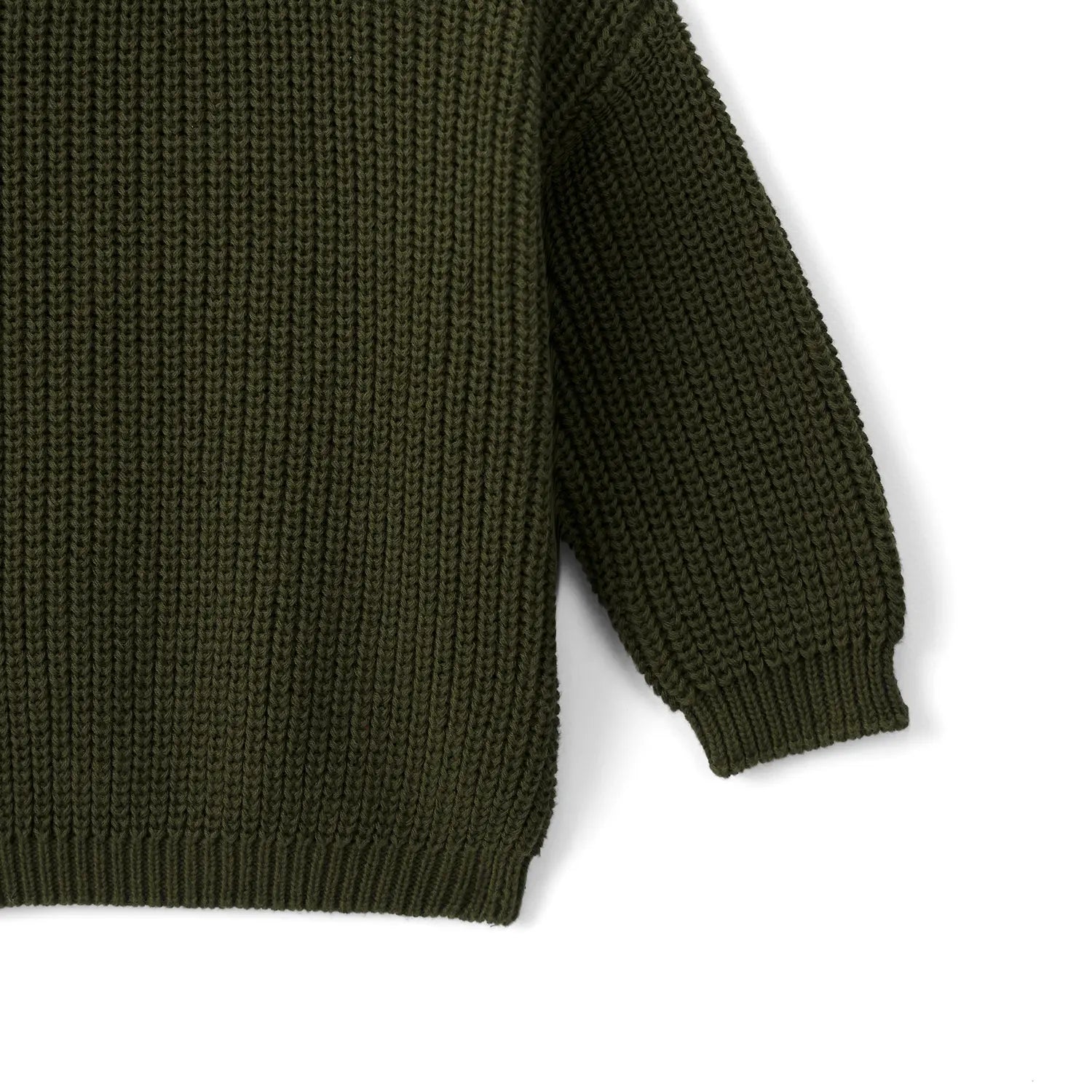 Classic Knit Baby Sweater in Forest Green - Aaria Tees Aaria Tees