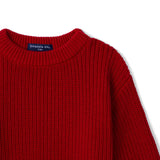 Classic Knit Baby Sweater in Red Xmas - Aaria Tees Aaria Tees