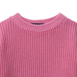 Classic Knit Baby Sweater in Rose Pink - Aaria Tees Aaria Tees