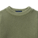Classic Knit Baby Sweater in Sage Green - Aaria Tees Aaria Tees