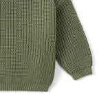 Classic Knit Baby Sweater in Sage Green - Aaria Tees Aaria Tees