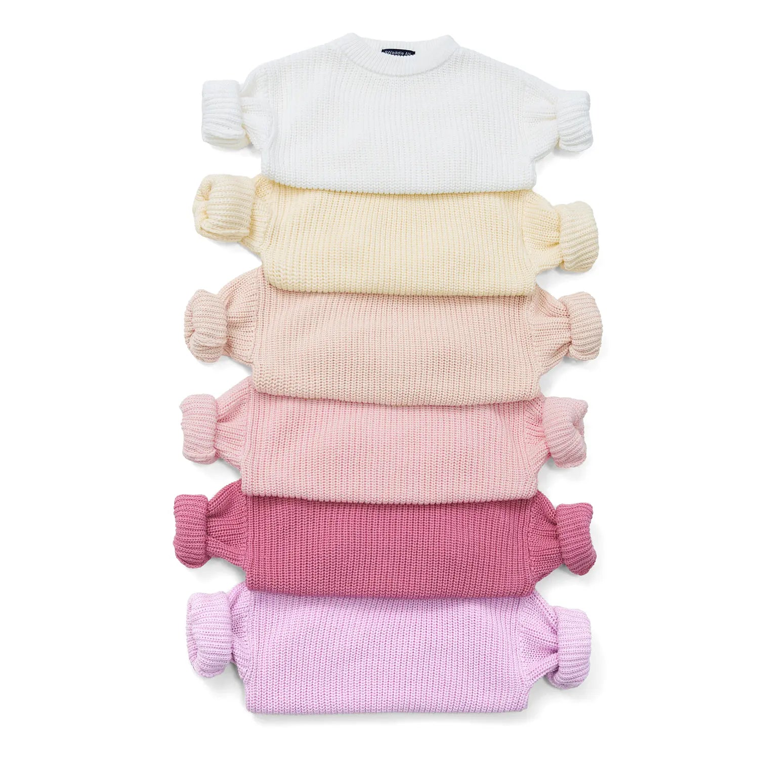 Classic Knit Baby Sweater in Beige - Aaria Tees Aaria Tees