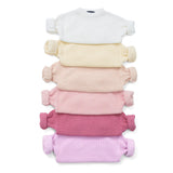 Classic Knit Baby Sweater in Timeless White - Aaria Tees Aaria Tees