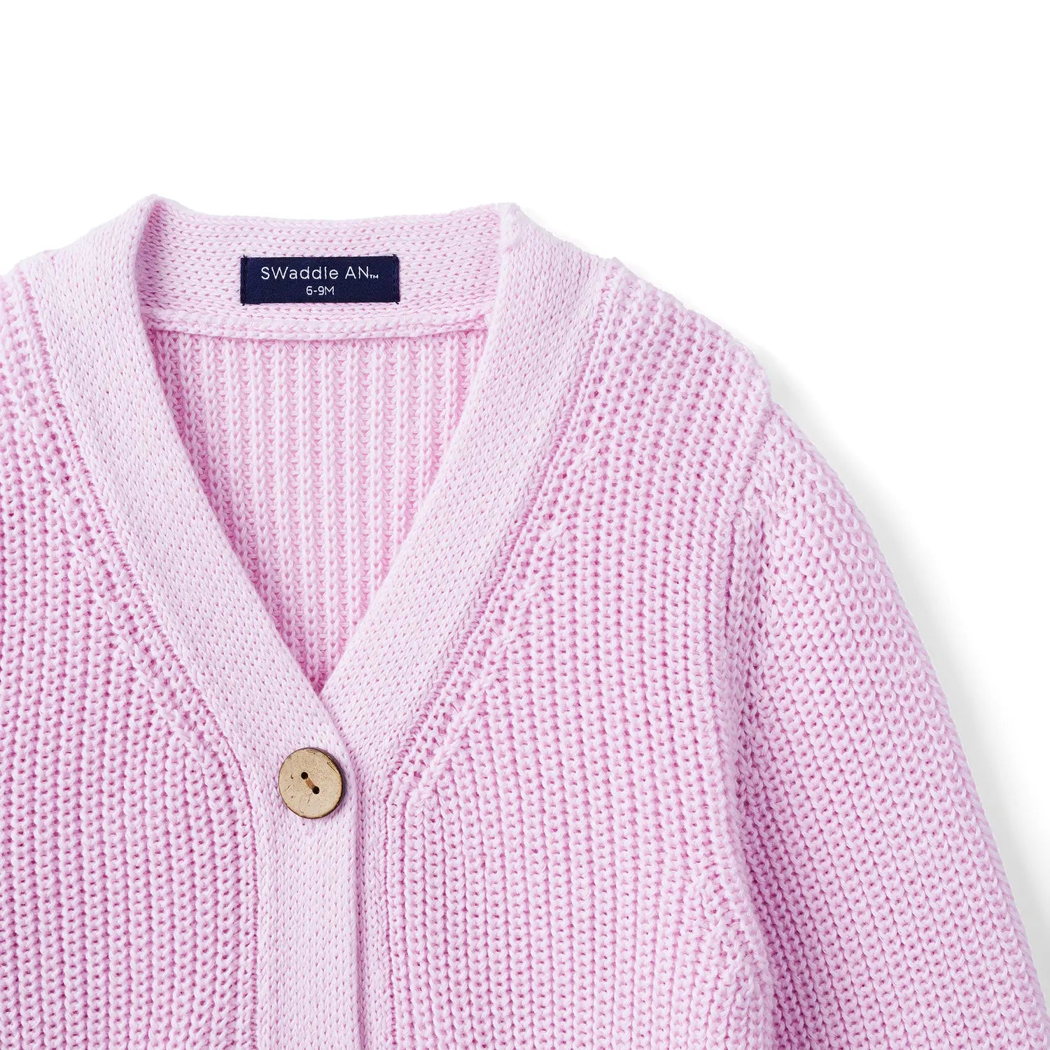 Classic Cardigan with Pockets in Lilac - Aaria Tees Aaria Tees