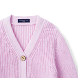 Classic Cardigan with Pockets in Lilac - Aaria Tees Aaria Tees