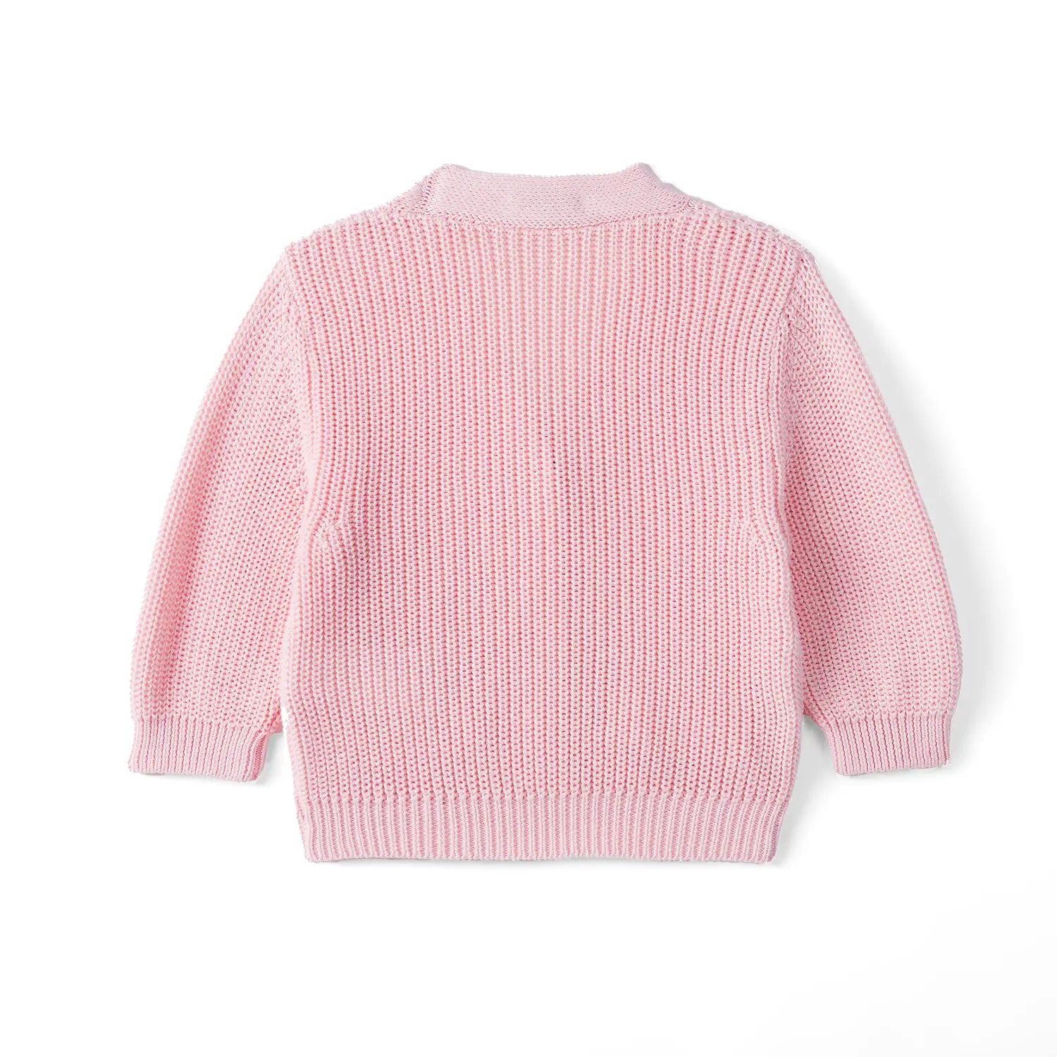 Classic Cardigan with Pockets in Pink - Aaria Tees Aaria Tees