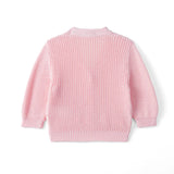 Classic Cardigan with Pockets in Pink - Aaria Tees Aaria Tees