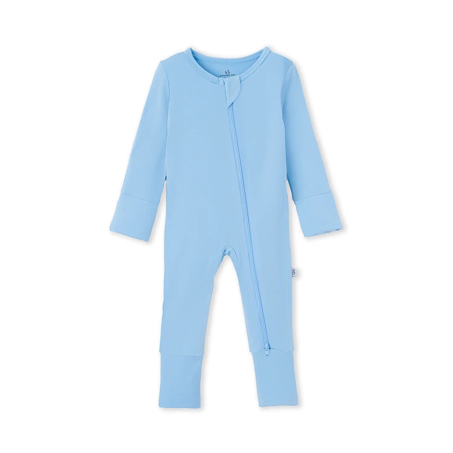 Convertible Footie Pajamas in Blue Bell - Aaria Tees Aaria Tees