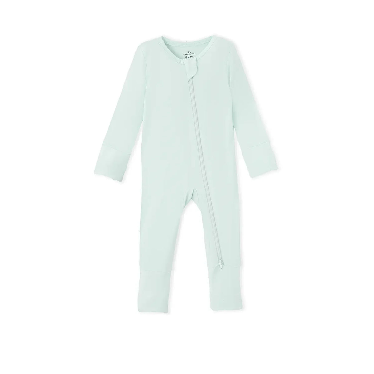 Mint Convertible Footie Pajamas - Aaria Tees