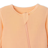 Peach Fuzz Convertible Footie Pajamas - Aaria Tees Aaria Tees