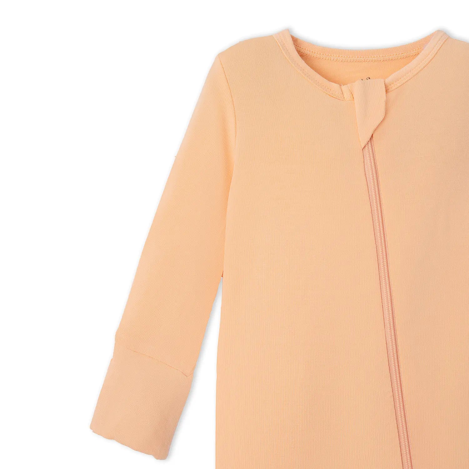 Peach Fuzz Convertible Footie Pajamas - Aaria Tees Aaria Tees