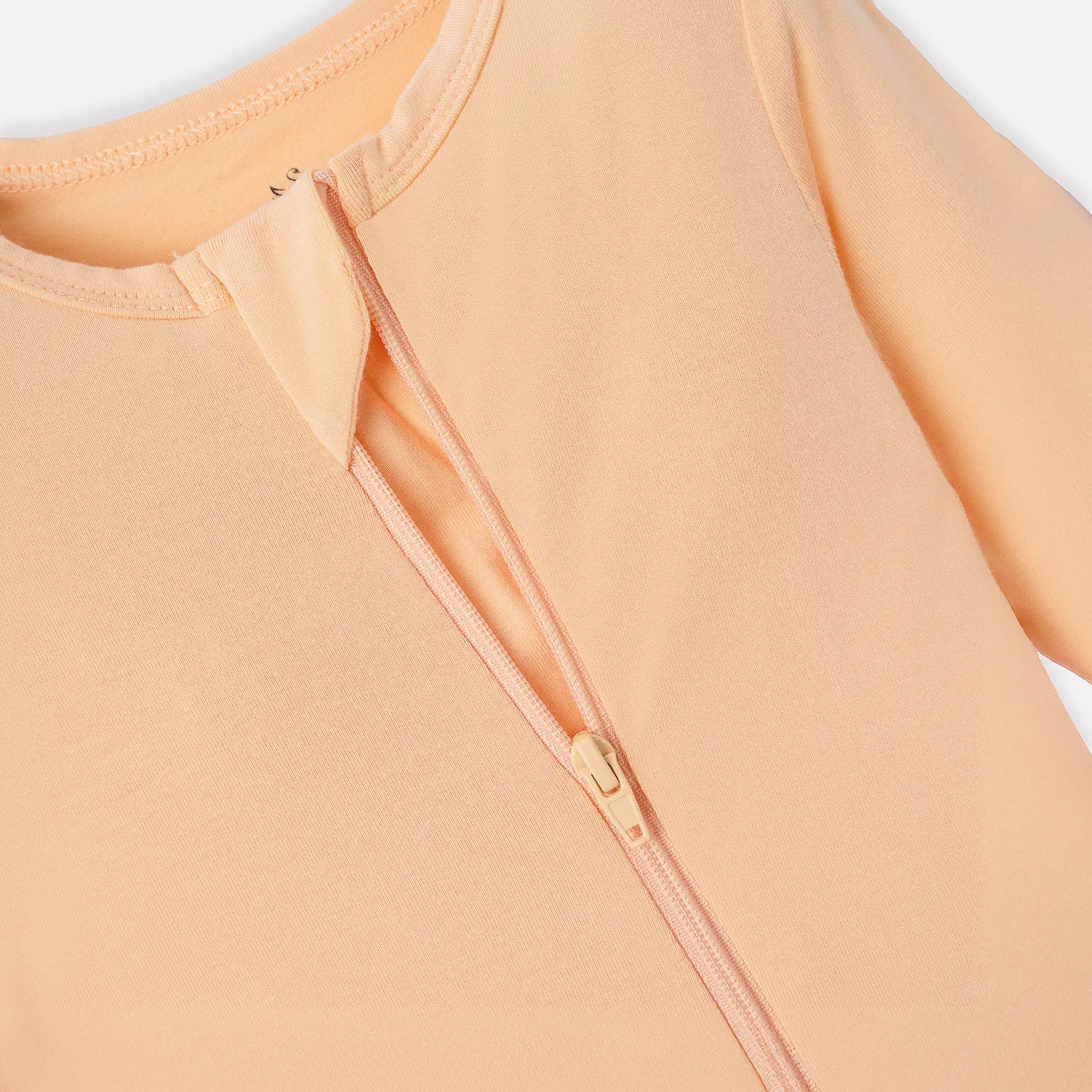 Peach Fuzz Convertible Footie Pajamas - Aaria Tees Aaria Tees