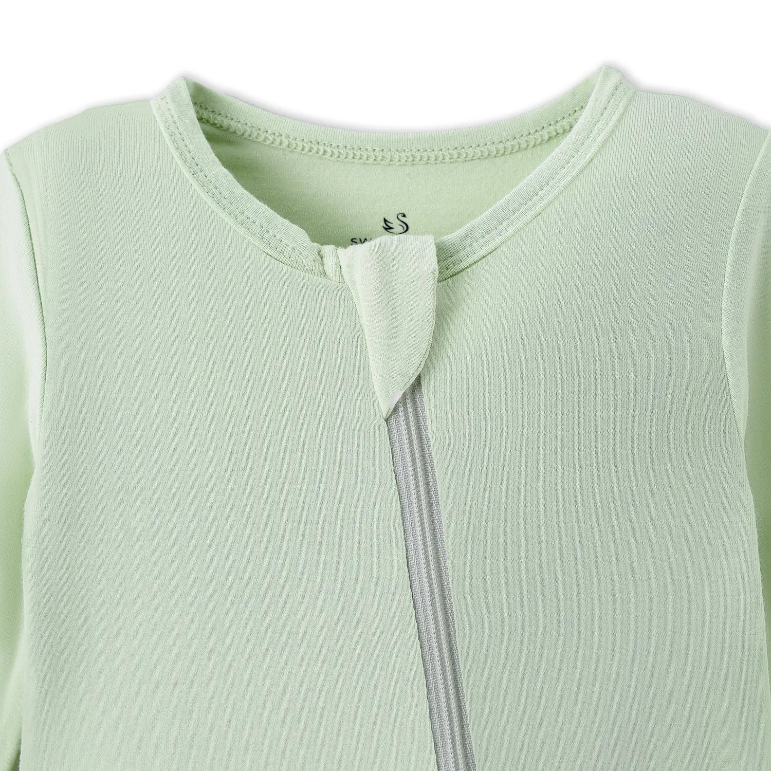 Convertible Footie Pajamas in Sage Green - Aaria Tees Aaria Tees