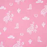 Cowgirl Jacquard Knit Baby Blanket - Aaria Tees Aaria Tees