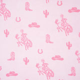 Cowgirl Jacquard Knit Baby Blanket - Aaria Tees Aaria Tees