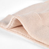 Knit Baby Pom Beanie in Beige - Aaria Tees Aaria Tees