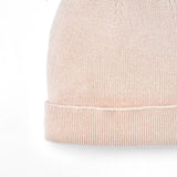 Knit Baby Pom Beanie in Beige - Aaria Tees Aaria Tees