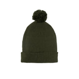 Knit Baby Pom Beanie in Forest Green - Aaria Tees Aaria Tees