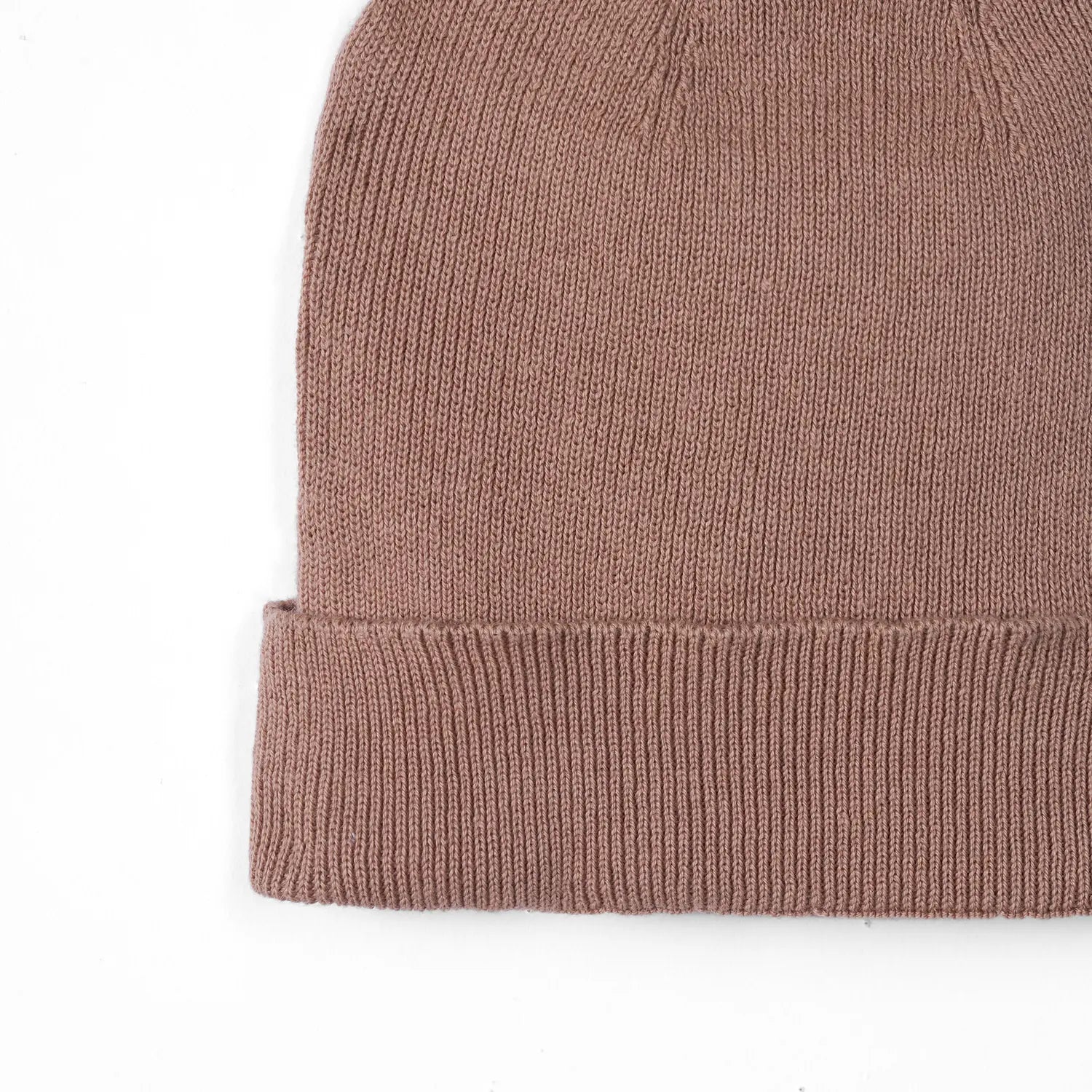 Knit Baby Pom Beanie in Mocha - Aaria Tees Aaria Tees