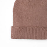 Knit Baby Pom Beanie in Mocha - Aaria Tees Aaria Tees