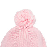 Knit Baby Pom Beanie in Pink - Aaria Tees Aaria Tees