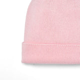 Knit Baby Pom Beanie in Pink - Aaria Tees Aaria Tees