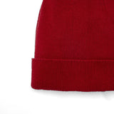 Knit Baby Pom Beanie in Red Xmas - Aaria Tees Aaria Tees